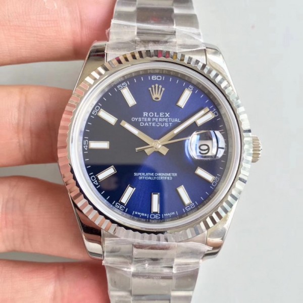 Replica Rolex Datejust II 126334 41MM N Stainless Steel Blue Dial Swiss 3235