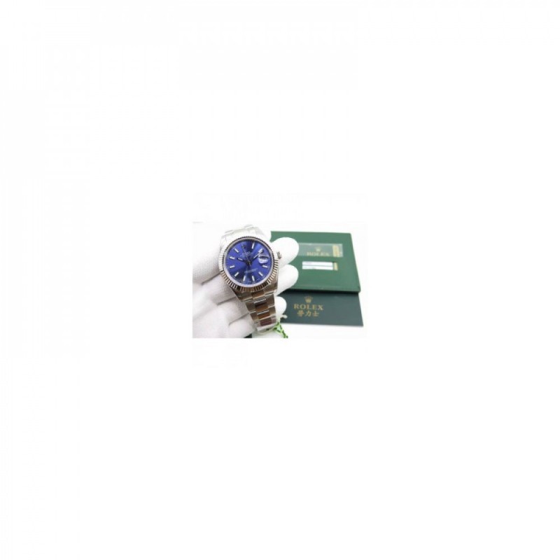 Replica Rolex Datejust II 116334 41MM EW Stainless Steel Blue Dial Swiss 3136