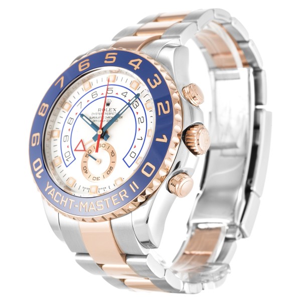 UK Rose Gold Rolex Replica Yacht-Master II 116681-44 MM