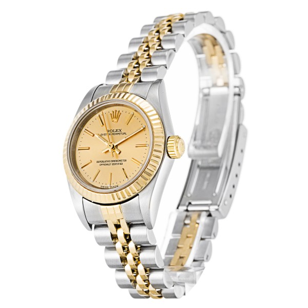 UK Steel & Yellow Gold Rolex Replica Lady Oyster Perpetual 76193-24 MM
