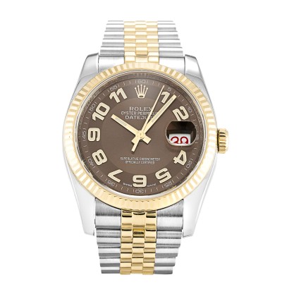 UK Yellow Gold Rolex Replica Datejust 116233-36 MM