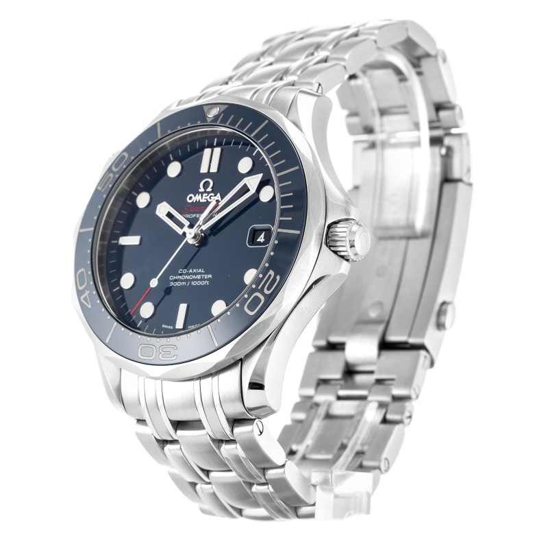 UK Steel Omega Replica Seamaster 300m Co-Axial 212.30.41.20.03.001-41 MM